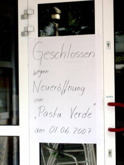 Ursache, Wirkung...